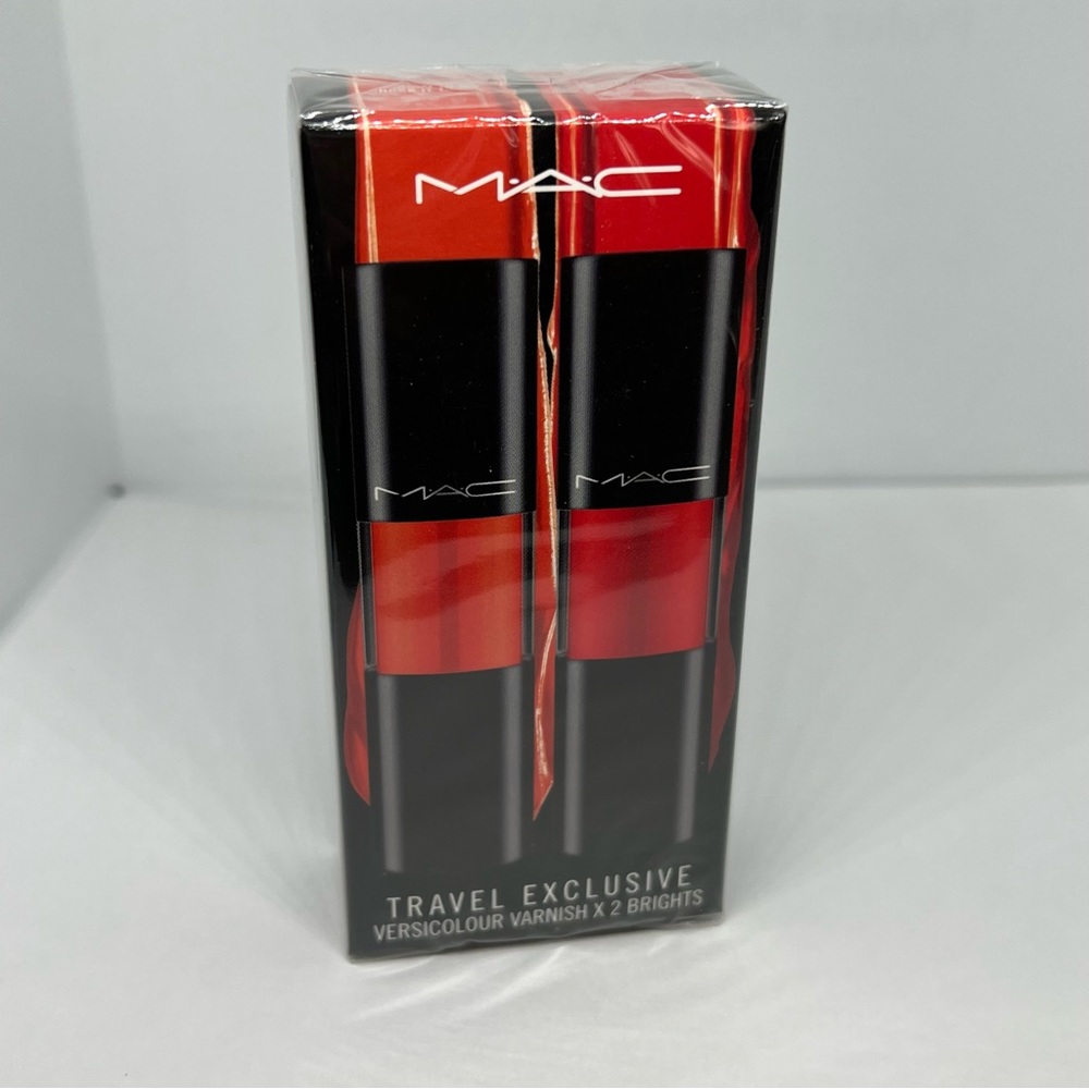 NWT MAC Versicolour Varnish Lip Stains x 2 Brights